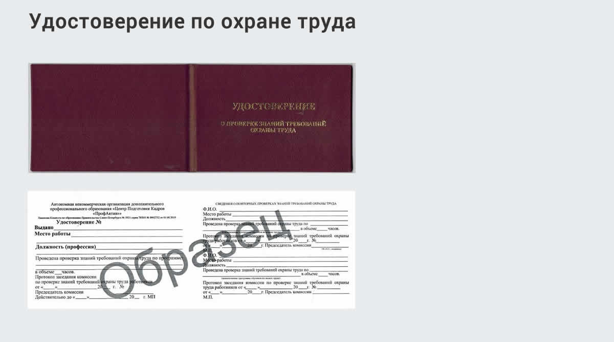  Дистанционное повышение квалификации по охране труда и оценке условий труда СОУТ в Мичуринске